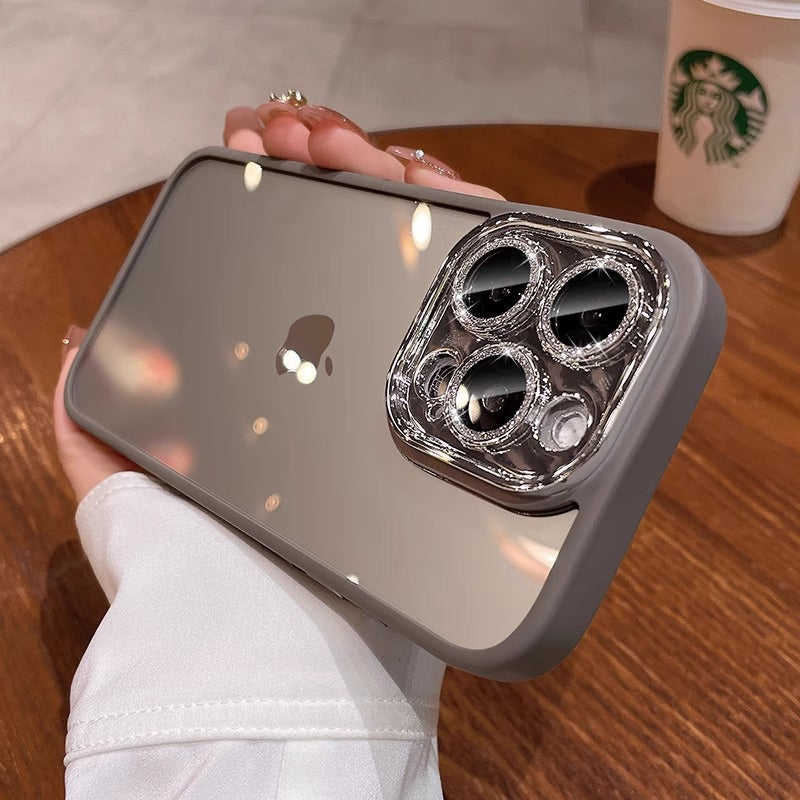 Silicone border glitter powder comes with lens film