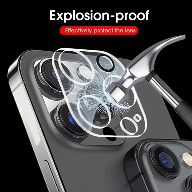 2PCS Camera Lens Glass Camera Screen Protector Film