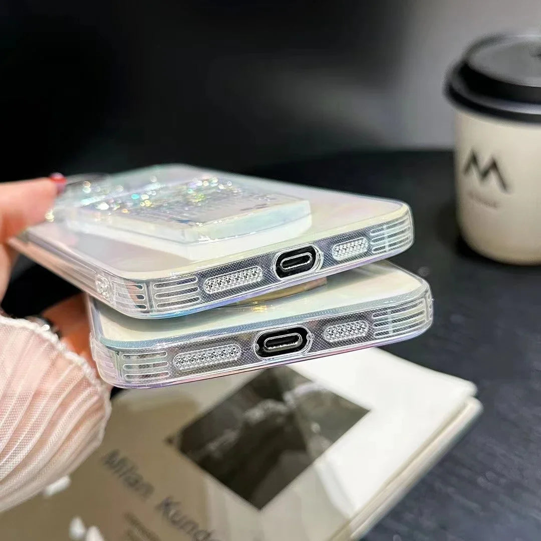 MODO Quicksand Milk Tea Cup Phone Case