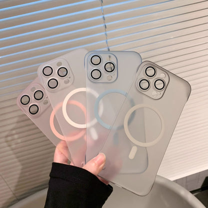 Borderless magnetic phone case