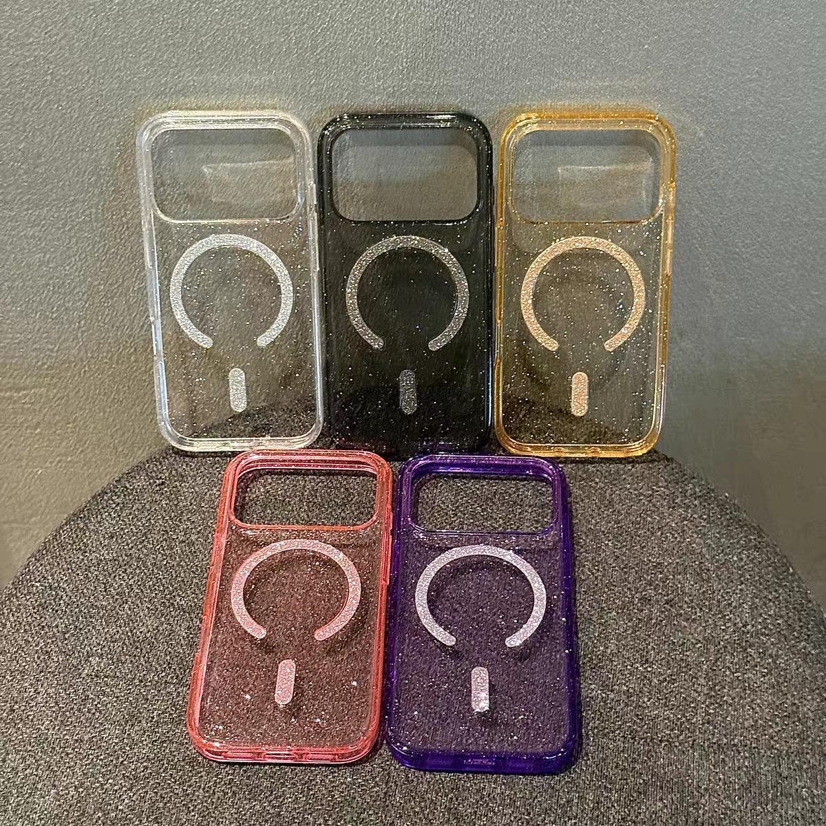 MagSafe Glitter Clear Case