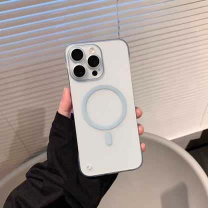 Borderless magnetic phone case