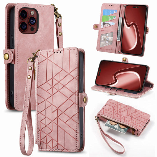 Geometric Wallet Phone Case