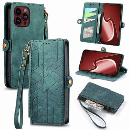 Geometric Wallet Phone Case