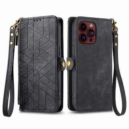 Geometric Wallet Phone Case
