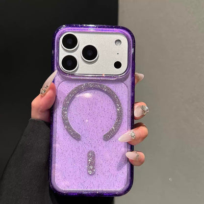 MagSafe Glitter Clear Case