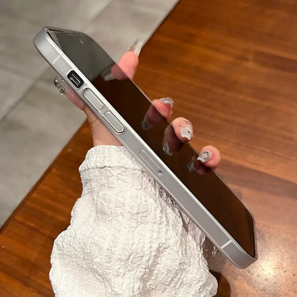 Matte Clear Case For iPhone Magsafe Wireless Charge Magnetic