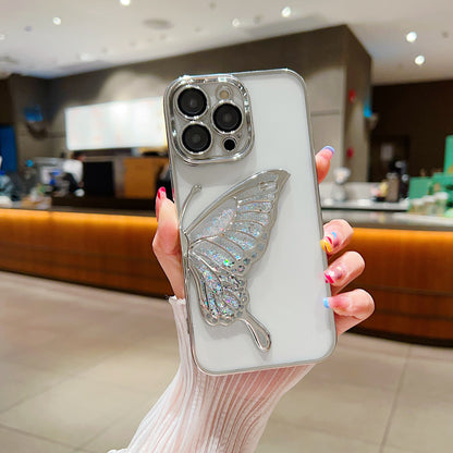Luxurious electroplated transparent silicone glitter quicksand [dream butterfly] suitable