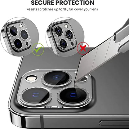 2PCS Camera Lens Glass Camera Screen Protector Film