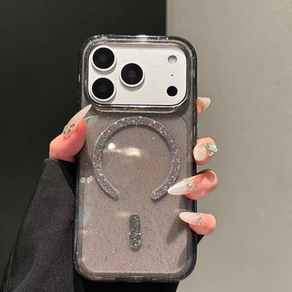 MagSafe Glitter Clear Case
