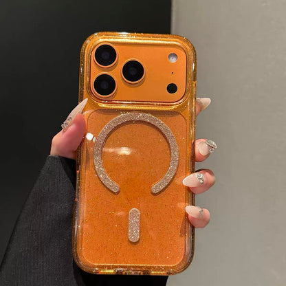 MagSafe Glitter Clear Case