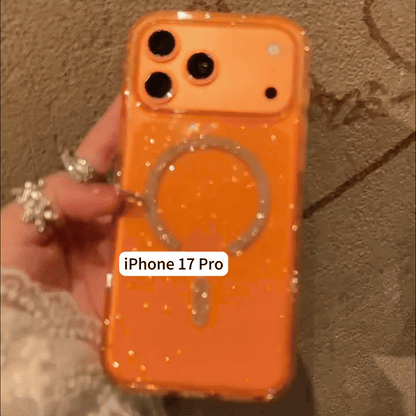 MagSafe Glitter Clear Case